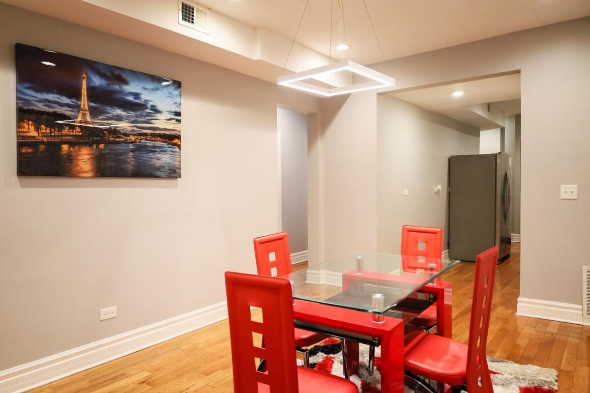 Gorgeous 4Bdr In Chicago,15Mins From Dwtn Apartment Ngoại thất bức ảnh